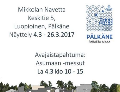 Design Pohjola mukana 4.3.–26.3.2017 Asumaan ‑messuilla! La 4.3. avajaispäivä!